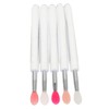 MERRYHAPY Reusable Eyeshadow Lip Brush Set Precision Lipstick Applicator for