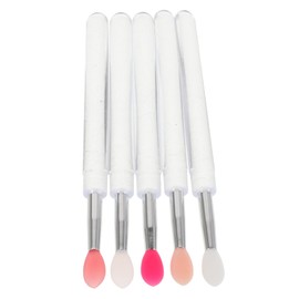 MERRYHAPY Reusable Eyeshadow Lip Brush Set Precision Lipstick Applicator for Makeup