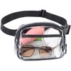 TINYAT Holographic Transparent Multicolour Backpack Super Soft PVC Girls Fashion