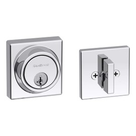 Kwikset 98160-017 Contemporary Key Control deadbolt, Polished Chrome