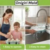 6 in 1 Triangular Onigiri Moulds, DIY Rice Ball Mould