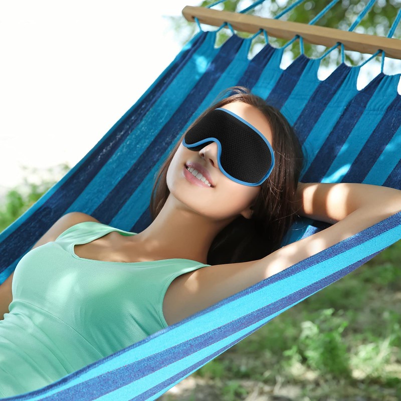 WAOAW Sleep Mask, Eye Mask for Sleep, Silk Eye Sleeping