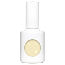 【Official】uka (ウカ) Color Base Coat 7/0 (Milky White) 10ml / Nail Care Quick Drying Beauty Serum Ingredients Gift