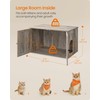 Feandrea Cat Litter Box Enclosure, Litter Box Furniture Hidden, Indoor