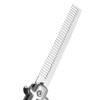 1PC Stainless Steel Switchblade Spring Pocket Oil Hair Comb Foldable