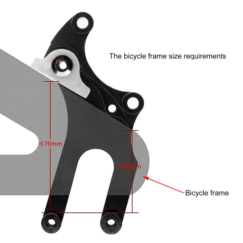 MIXIM Bicycle Brake Aluminum Alloy Fixed Seat Adapter Converter Bike