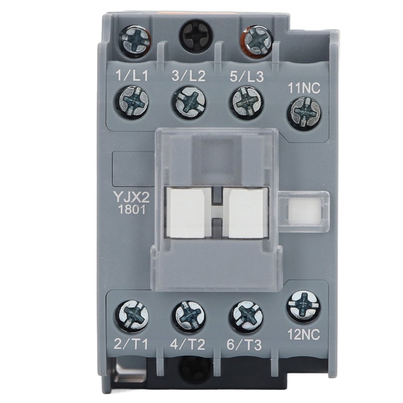 AC Contactor Copper Coil Normally Closed Silver Contact Circuit Switch