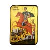 Greek Christian Orthodox Wooden Icon of Saint Dimitrios Demetrios /