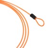 M METERXITY 2PCS Safety Cable Plastic Coated Steel Locking Rope