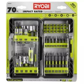 Ryobi Impact Driving Kit - 70 Pcs Set - Model AR2040 - New - Ryobi - Impact Set