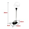 Freestanding Magnifier with LED Light Stand Magnification Magnification 2.5x /8x
