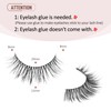 Onlyall Lashes Wispy False Eyelashes Mink Lashes Natural Look Eyelashes