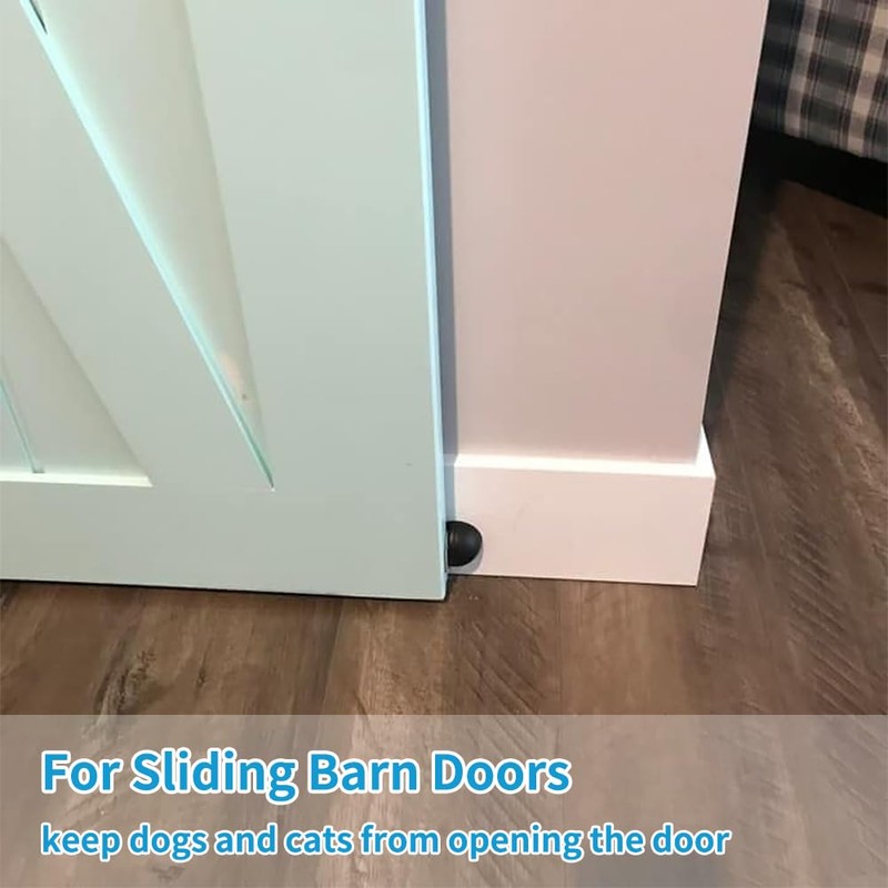 HUTLON Door Stops 2 Pack, Magnetic Door Stopper, Self Adhesive,