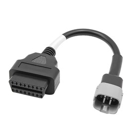 TOTMOX 6 Pin Plug Cable Diagnostic Connector, 6Pin to OBD2 Adapter, Motorbike Diagnostic Cable Compatible with Suzuki