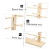 OATIPHO Log Glasses Display Stand Sunglass Organizer Sunglass Holder Eyeglass