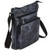 Cochoa Women Real Leather Crossbody Triple Zip Vintage Handbag Purse