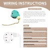 HUAXRUI Ceiling Fan Pull Chain Switch ZING Ear ZE-268S6, Ceiling