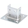 EATON B-LINE B281SQHDG POST BASE FOR 1 5/8-IN. X 1