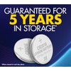 Powermax 6-Count CR2016 Batteries, Lithium 3V Coin Cell Button Battery