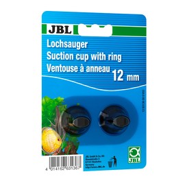 JBL Suction cup w.elast.ring, dia 12mm, 2 pcs, Rubber suction pads for objects of 11-12 mm in diameter
