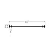Midland Garage Door Weatherseal (9 Foot Seal)