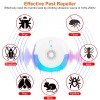 6-Packs Indoor Ultrasonic Pest Repellers Plug & Play Smart Mouse