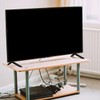 OSALADI 2PCS TV Stand Base TV Leg Stand Support Screen