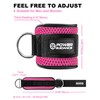 POWER GUIDANCE Ankle Strap for Cable Machine, Adjustable Ankle Straps