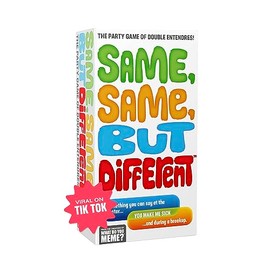 Same Same But Different by Relatable, Adult Games for Game Night Social Gatherings, Includes 350 Cards, 8 Dry Erase Markers, 8 Dry Erase Cards, and Instructions