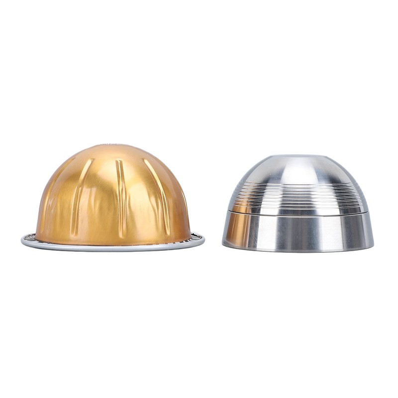 Reusable Coffee Capsule Stainless Steel Easy to Clean Long Lifespan
