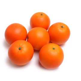 caiyjhao Caihao 6PCS Simulation Plastic Oranges, Yellow Fake Oranges, Decorative Fruit Bowls, Used for Furniture Decoration, Kitchen Decoration, Window Display and Photo Props