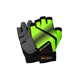 GIVOVA GYM Glove Fluorescent Yellow/Black Size M