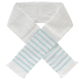 ECO de Long Towel 094991-0008-01 Cool Cool Touch Cooling Border (Blue) Women's Women's