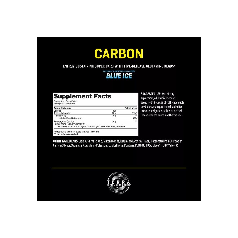 Performix | CARBON Super Carb Energy Powder w/Glutamine Beads |