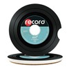 Britimes 2 Pack Car Coaster, Absorbent Ceramic Stone Cork Base