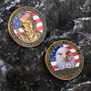 3D Color American Female Veterans Challenge Coin - Dual Sided