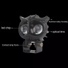MXNLZM 8000lm Luz Led Faros Para Motos Luces Auxiliares Lupa