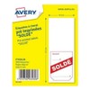 Avery Labels for horses, pre-printed, mm, white base label