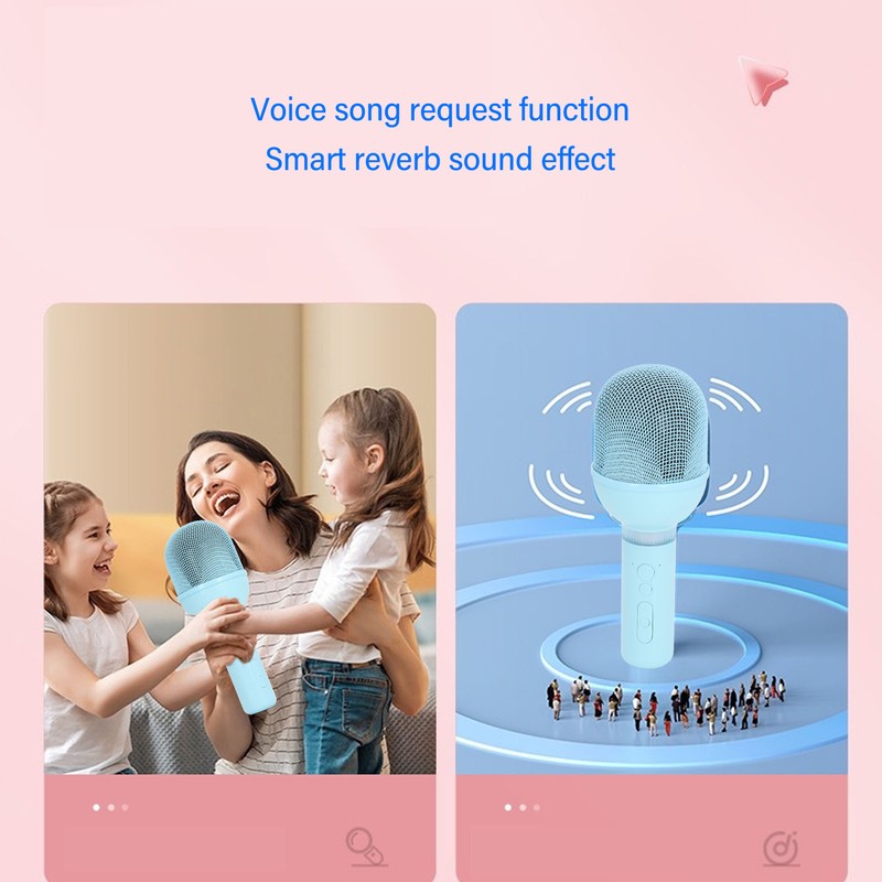 Wireless Bluetooth Microphone High Sound Quality Versatile Portable Handheld Karaoke