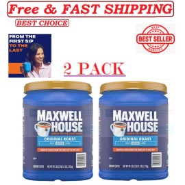 Maxwell House ( 2 PACK ) Maxwell House Original Roast Medium Ground Coffee, 43.1 oz.,