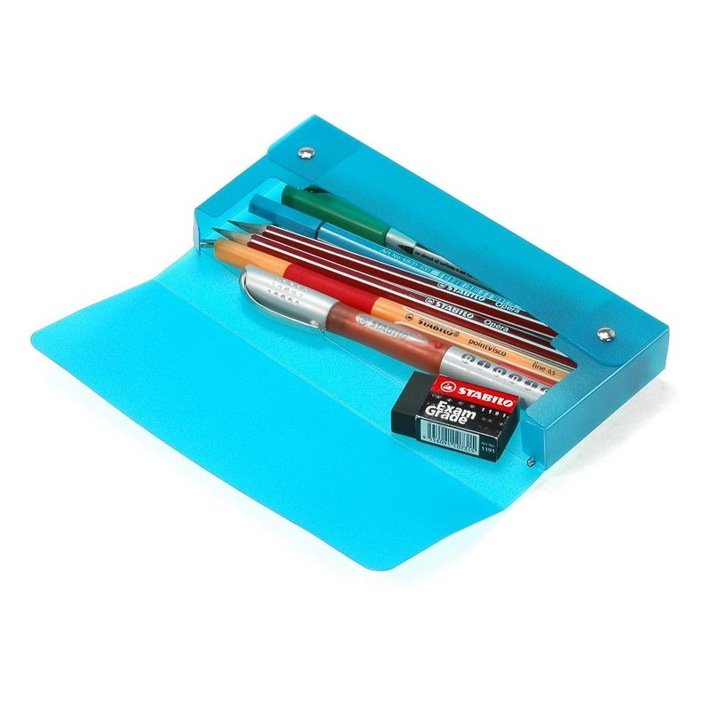 etranger（エトランジェ）ペンケース 透明PP オレンジ TPC-A-64