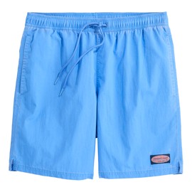vineyard vines Men's 6 Inch Island Swim Trunks, Cornflower