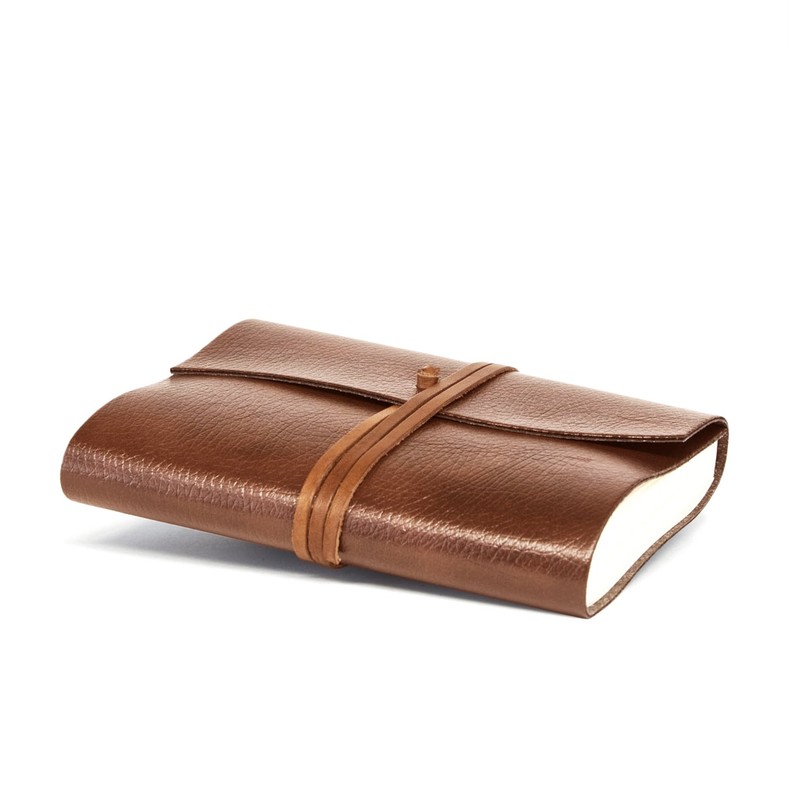 Tivoli Large Recycled Leather Bound Journal, Notebook, Notepad, Including Gift