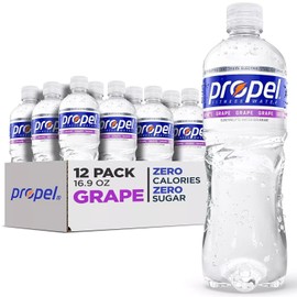 Propel Grape Zero Calorie Sports Drinking Water with Electrolytes Vitamins C&E