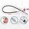 Drain Snake Hair Drain Clog Remover, 116 Inch Flexible Claw