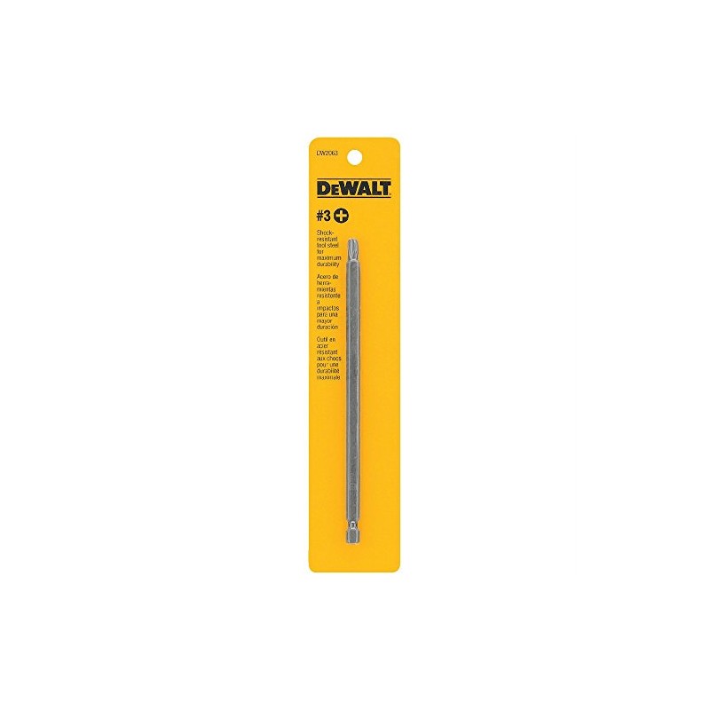 DEWALT DW2063#3 Phillips 6-Inch Power Bit