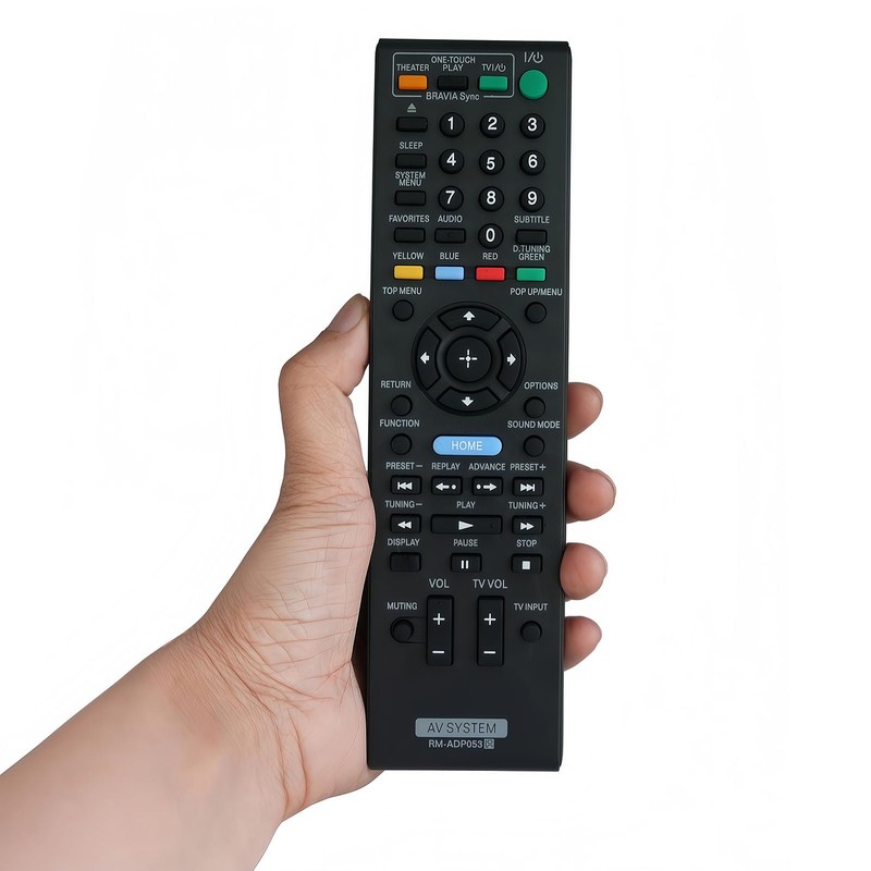 RM-ADP053 1-487-647-11 Remote Control Replaced for Sony BDV-E370 BDVF500 BDV-F7