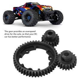 RC Spur Gear Set, 46T Main Spur Gear M1 18T 20T Sprocket RC Accessories for Traxxas XO 1 E REVO 2.0 Remote Controlled Car