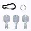 3PCS 1430 & 166 Forklift Key Hyster Heavy Equipment Keys