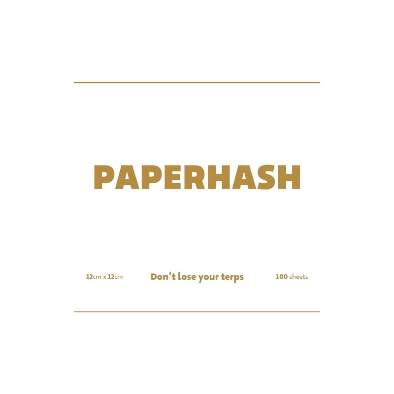 Paperhash - Professional paper for concentrates, extracts, waxes and oils